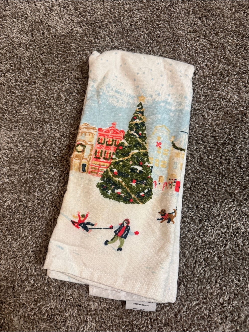 Target threshold Christmas kitchen towel